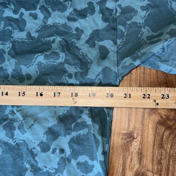 Gymshark Women's Camo Graphic Print Oversized Cotton T-Shirt Green Size Med - Picture 4 of 7